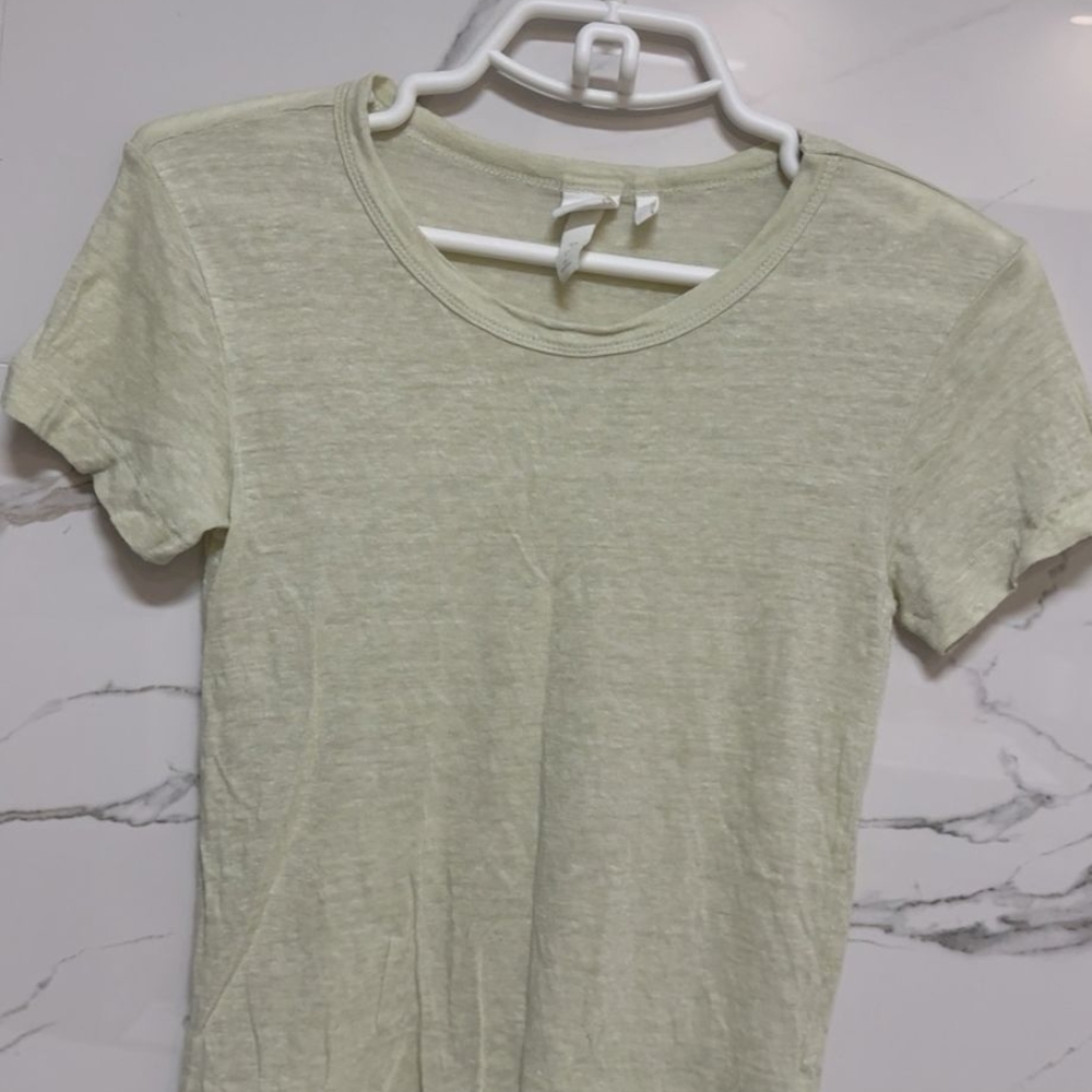 H&M Soft Green Short Sleeve Tee